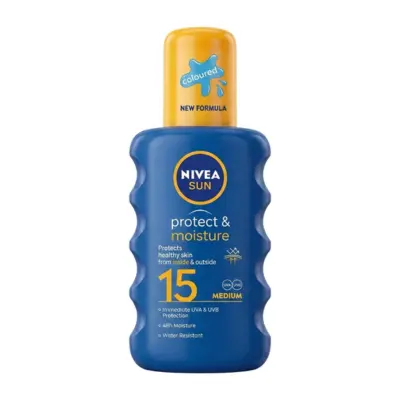 Nivea Sun Protect & Moisture Pump Spray SPF 15+ 200ml