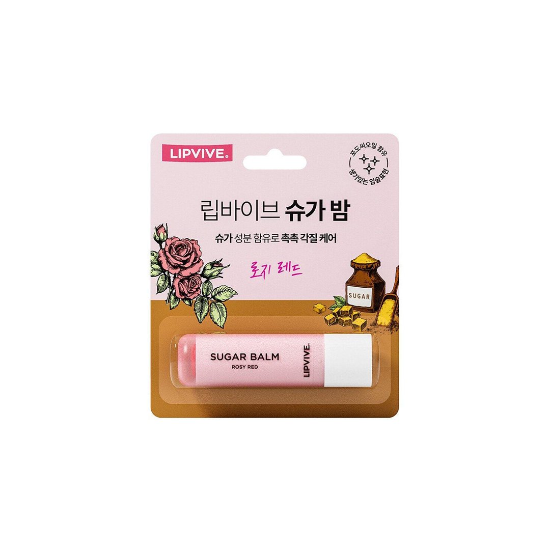 Lipvive Sugar Balm - Rosy Red 4.8 g