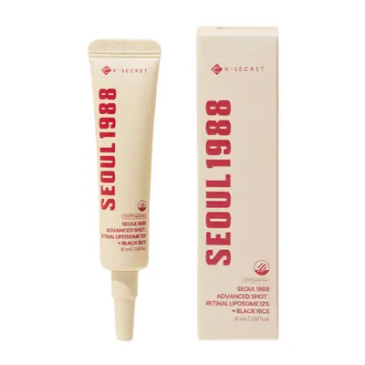 K-SECRET SEOUL 1988 Advanced Shot Retinal Liposome 12% + Black Rice 15ml