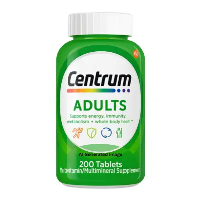 Centrum Adults Multivitamin/Multimineral Supplement 200tbs