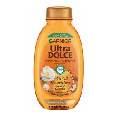 Garnier Ultra Dolce Shampoo Wonderful Oils with Argan & Camelia Oil 250ml